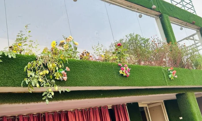 Hotel comfort terrace lounge